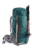 Туристичний рюкзак Deuter Aircontact Lite 50+10-5 зелений, фото 2