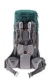 Туристичний рюкзак Deuter Aircontact Lite 50+10-5 зелений, фото 3