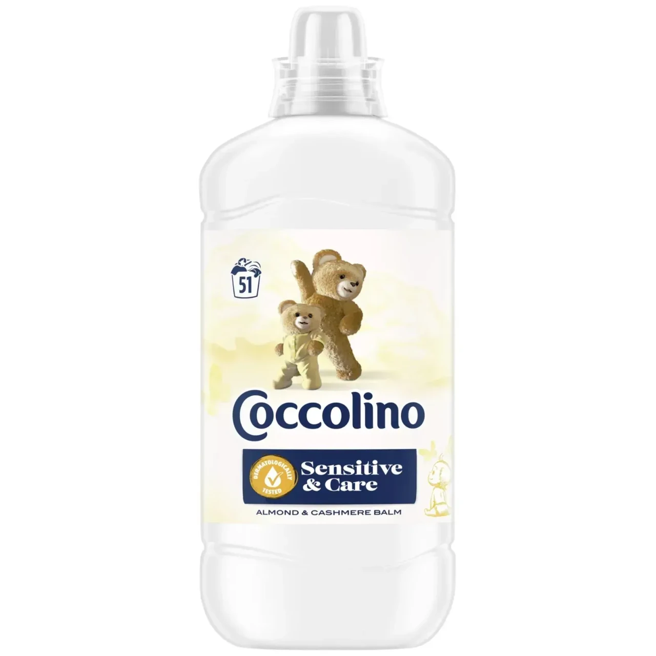 Кондиціонер для білизни Coccolino Sensitive & Care Almond & Cashmere Balm 1.275 л