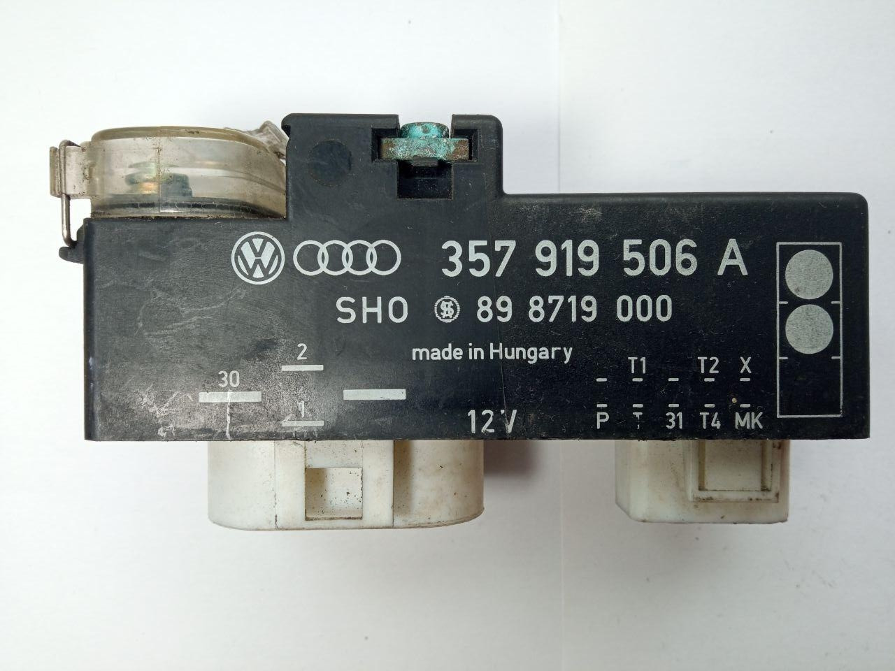 Електронний блок керування вентилятором Volkswagen Vento / Audi SHO 357 919 506 A / 357919506A / 89 8719 000 / 898719000