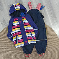 Дождевик комплект на флисе Lupilu Грязепруф, непромокайка, костюм от дождя