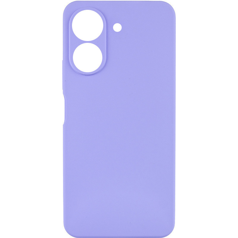 Силіконовий чохол SLIM для Xiaomi Redmi 13C 4G / Poco C65 Lilac (закрита камера)