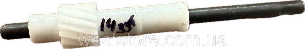 Привід спідометра ВАЗ 2108, 2109, 21099, 2113, 2114, 2115 (14 зубців, білий) — 2108-3802834, фото 1