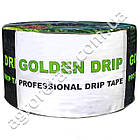 Стрічка для крапельного поливу еміттерна Golden Drip 8 mil крок 20 см на метраж, фото 4