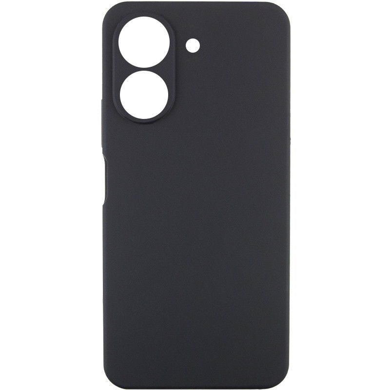 Силіконовий чохол SLIM для Xiaomi Redmi 13C 4G / Poco C65 Black (закрита камера)