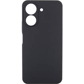 Силіконовий чохол SLIM для Xiaomi Redmi 13C 4G / Poco C65 Black (закрита камера), фото 1