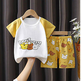 Літній костюм із шортами для хлопчика