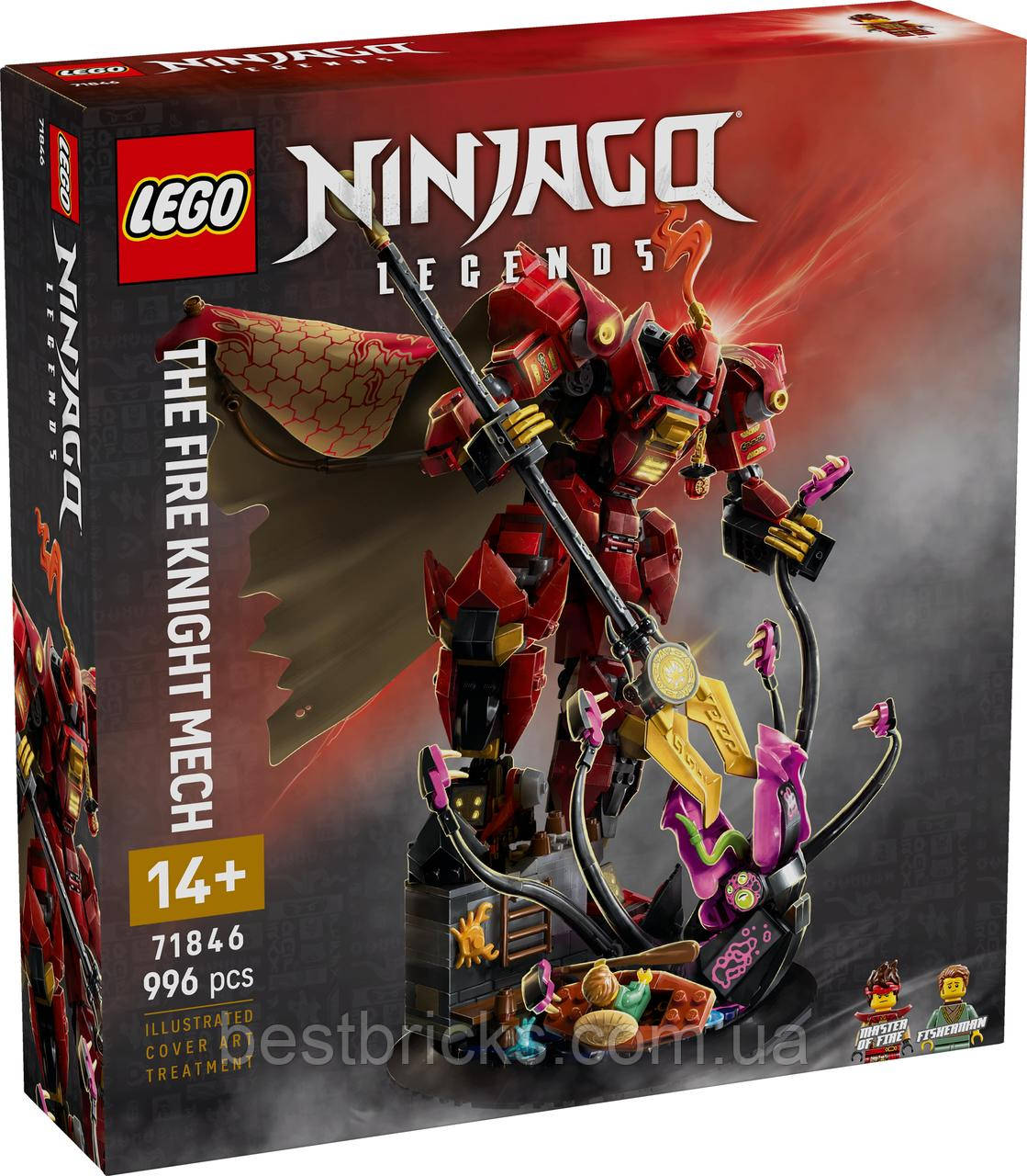 Конструктор Lego Ninjago Робот Вогняного Лицаря 71846, фото 1