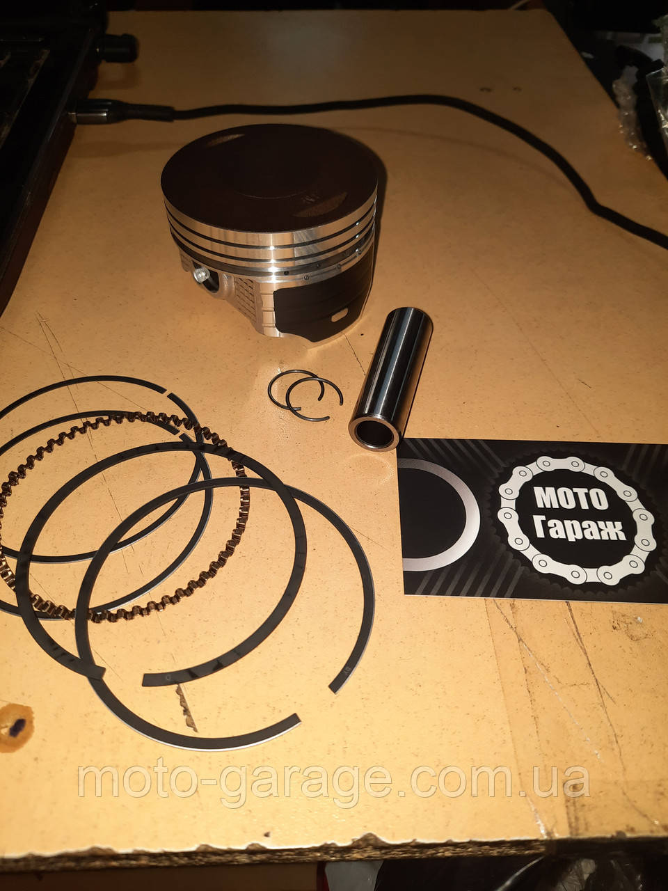 Поршень 166FMM,Ø65.5 мм GEON TERRAX 250, KAYO T2,KAYO T4, BSE, Grader,166FMM, фото 1