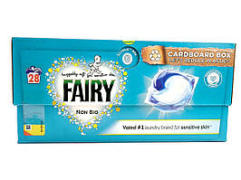 Капсули для прання Fairy non Bio 28 шт.
