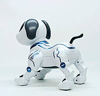 Інтерактивний песик-робот Космопес TK-12302 на радіокеруванні — співає, танцює, виконує команди, LED-очі, озвучка українською, фото 5