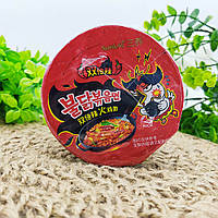Корейська локшина склянка Бульдак гостра Samyang Buldak 2x Spicy Chicken Ramen Noodles 80г (Корея)