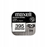 MAXELL 395/ SR927SW /AG7 /Box 10 (ціна за 10 шт), фото 3