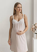 Сорочка з мереживом для вагітних та годуючих мам.