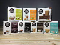 Капсули для кавомашини Nescafé Dolce Gusto 16 шт, різні смаки: еспресо, латте, капучино, оригінал