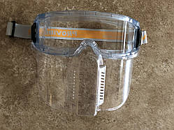 Окуляри-маска захисні Vision прозорі (лінза: незапотівальна, полікарбонат, антидряпина)