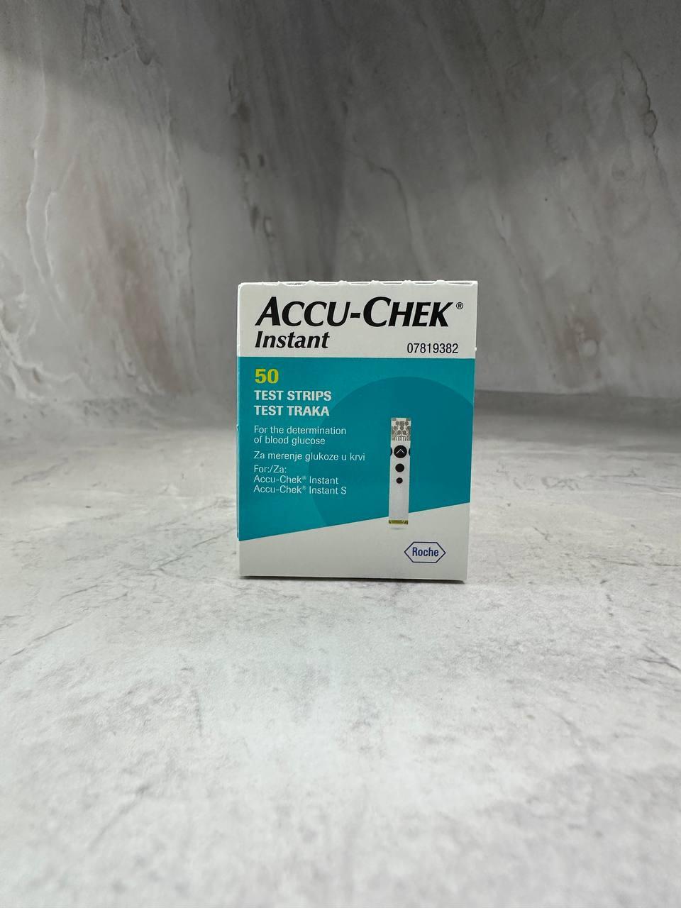 Тест-смужки Accu-Chek Instant 50 шт (Акку-Чек Інстант)