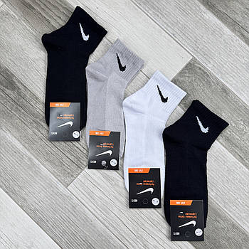 Шкарпетки чоловічі бавовна сітка короткі Nike Performance Tennis, Туреччина, розмір 41-45, асорті, 11724