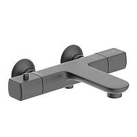 Змішувач для ванни з термостатом IMPRESE BILOVEC f03200910AA, чорний матовий