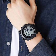 Наручные часы Skmei 2122 мужские водонепроницаемые и противоударные тактические с будильником милитари, фото 3