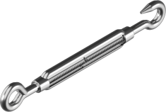 Талреп DIN1480 М10 оц. гак/кільце