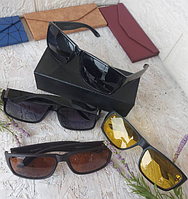 Стильні поляризовані чоловічі окуляри із захистом від сонця