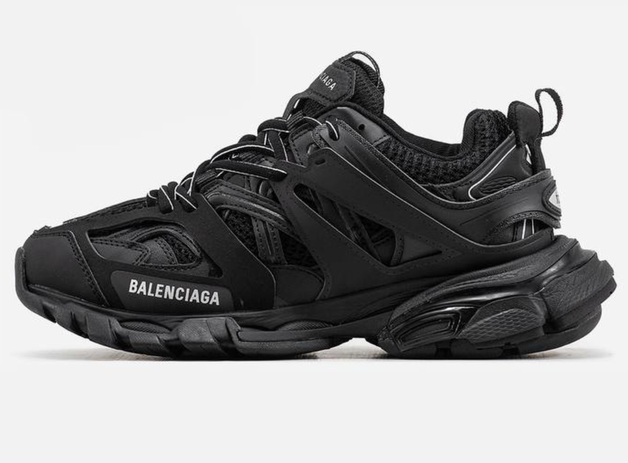 Жіночі кросівки Баленсіага Track Black 542023 W1GB1 1000, фото 1