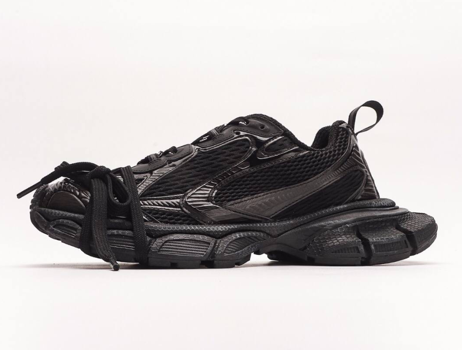 Жіночі кросівки Баленсіага 3XL Sneaker in Triple Black 734734W3XL11010, фото 1