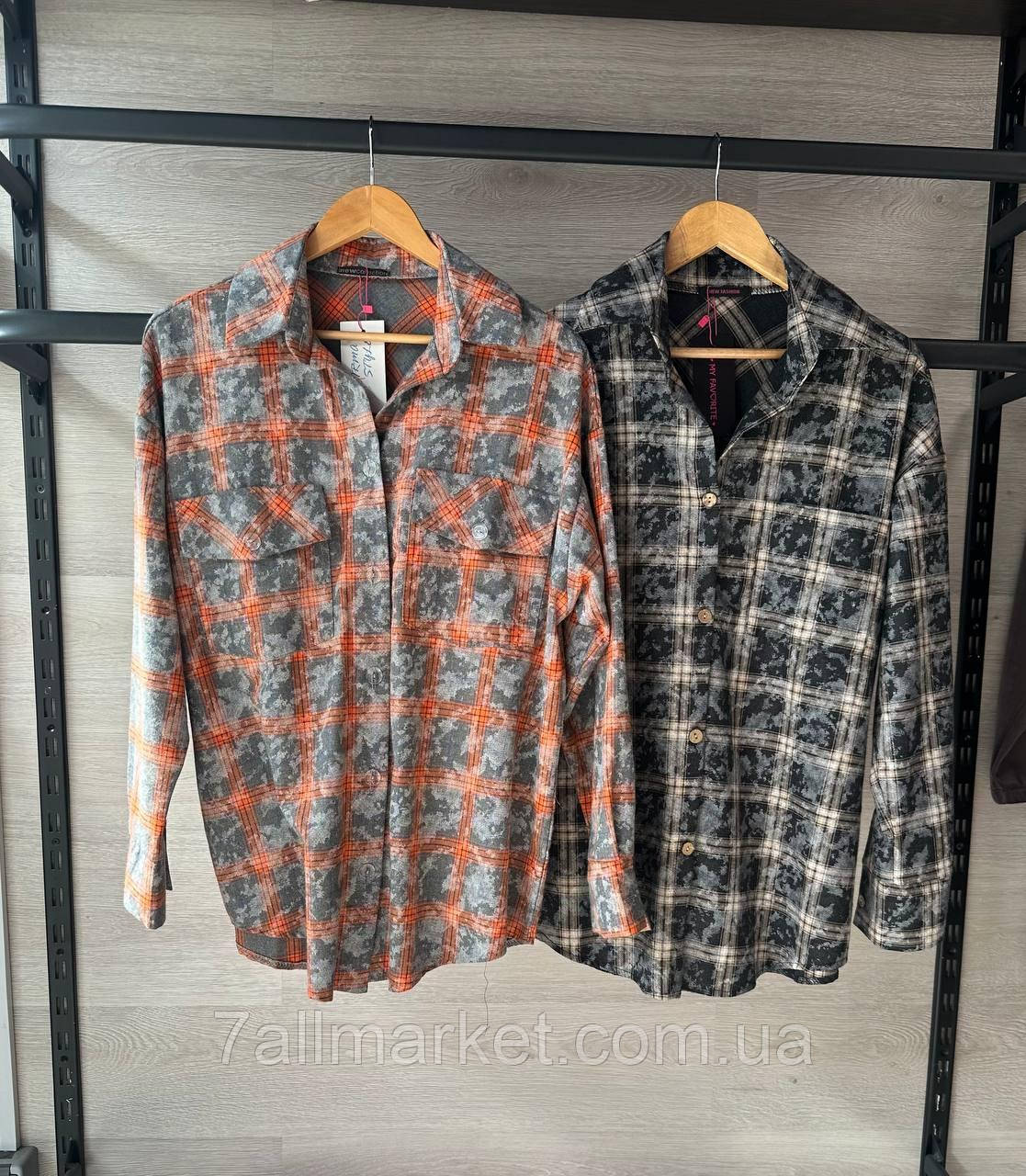 Сорочка жіноча фланель (42-48) (2кв) "IRMA" недорого від прямого постачальника