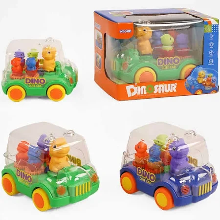 Музична машинка M 07 A (72) 2 кольори, звук, мелодія, підсвічування, обертаються шестерні, колесо ві, фото 1