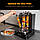 Електрошашличниця мультигриль Bomann Vertical Multi-Grill 1400 Вт, 3 в 1 гриль + шашлик + шаурма (DV, фото 3
