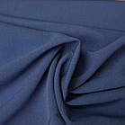 Костюмна діагональ Ліза стрейч колір джинсовий