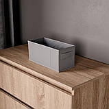 Органайзер для дрібниць компактний у шафу зі спанбонду Тканинні контейнери для зберігання речей 140x120x280 мм, фото 2