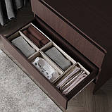 Органайзер для дрібниць компактний у шафу зі спанбонду Тканинні контейнери для зберігання речей 140x120x280 мм, фото 5