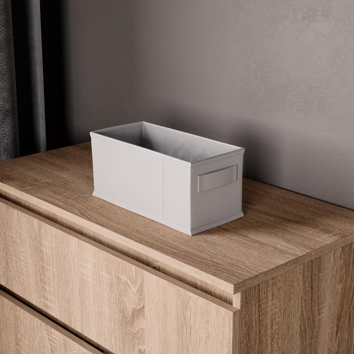 Органайзер для дрібниць компактний у шафу зі спанбонду Тканинні контейнери для зберігання речей 140x120x280 мм, фото 1