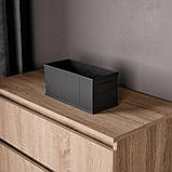 Органайзер для дрібниць компактний у шафу зі спанбонду Тканинні контейнери для зберігання речей 140x120x280 мм, фото 3