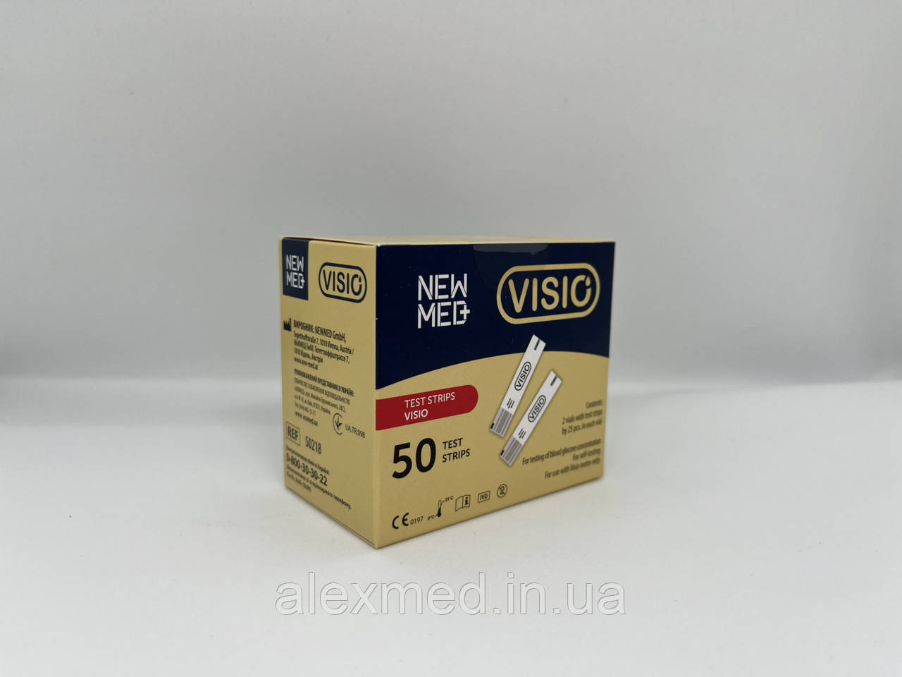 Тест-смужки Visio від NEWMED