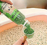 Гранули наповнювач нейтралізатор запаху для котячого туалету (лотка) 250 мл, 1 пляшка 4 кольори, фото 4