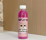Гранули наповнювач нейтралізатор запаху для котячого туалету (лотка) 250 мл, 1 пляшка 4 кольори, фото 6