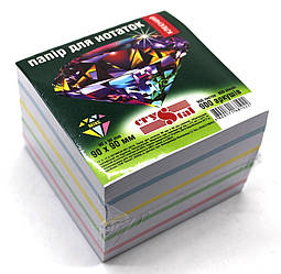 122065 Папір для нотаток Мікс, 900 аркушів, 90х90 см.