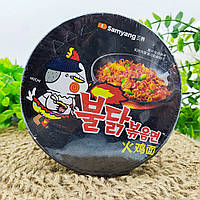 Корейська локшина стакан XL бульдак рамен Samyang Buldak Hot Chicken класична гостра зі смаком курки 80г