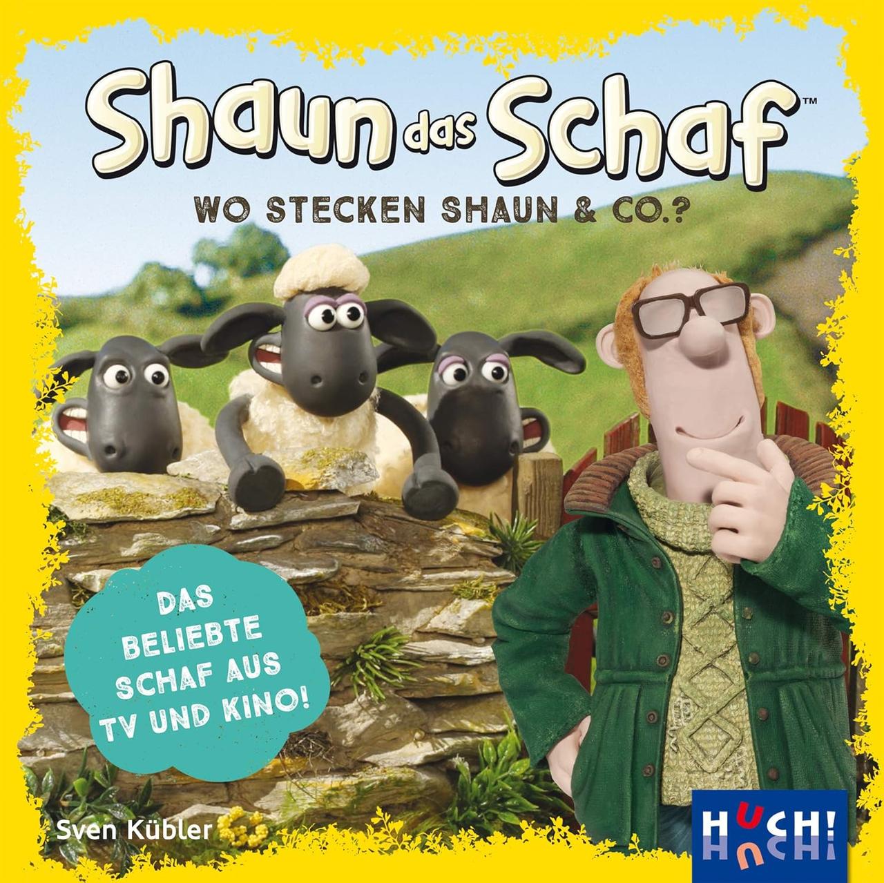 Настільна гра Баранчик Шон - Де Шон і компанія? Huch Shaun das Schaf - Wo stecken Shaun und Co? (Shaun the Sheep)