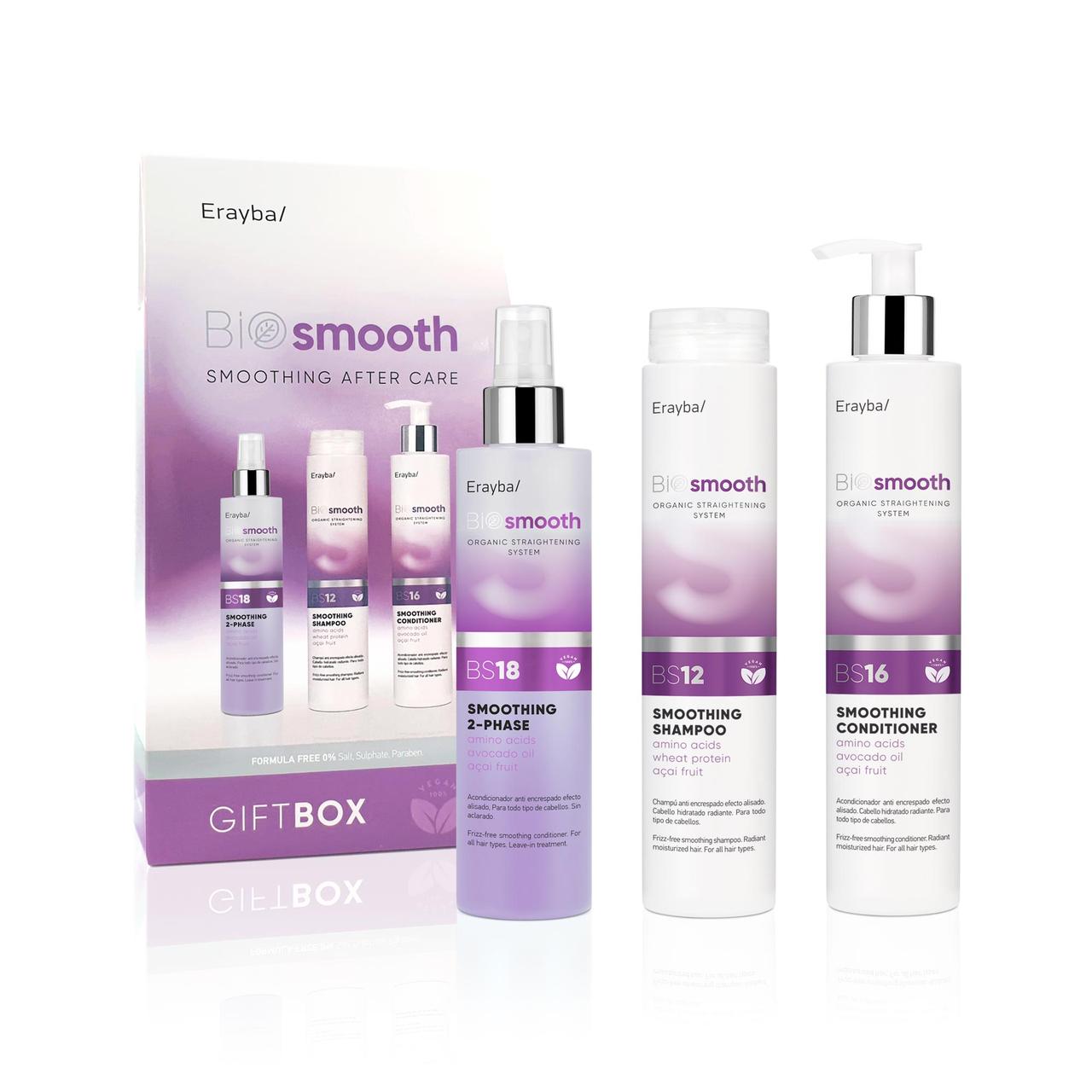 Erayba Подарунковий набір BIO smooth (BS12 250 мл + BS16 250 мл + BS10 150 мл)