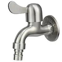 Кран поливальний 1/2 Zerix BIB-002 1/2" з нержавіючої сталі SUS304 (ZX5688)