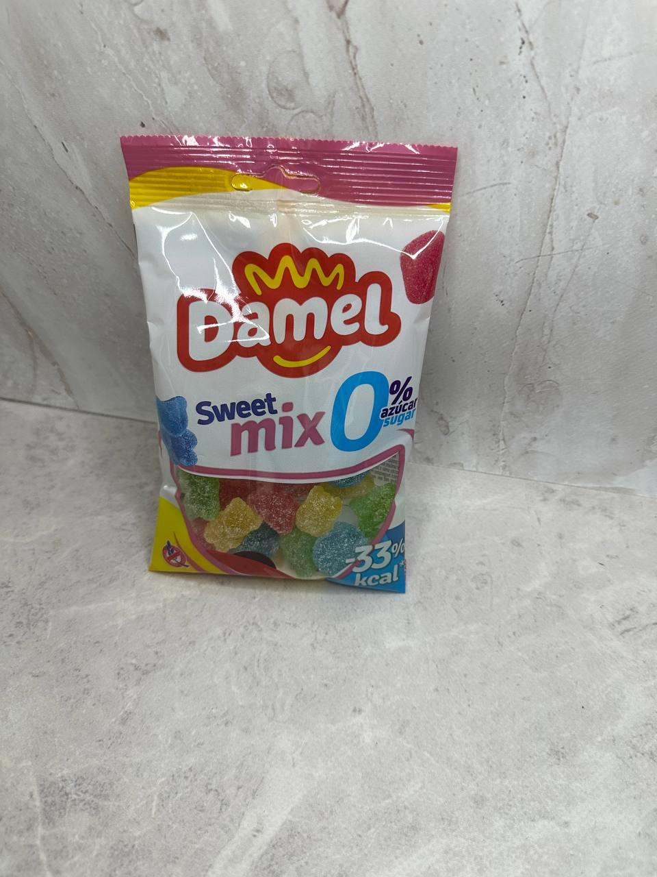 Жувальні цукерки асорті без цукру Damel Sweet Mix 100 г, фото 1