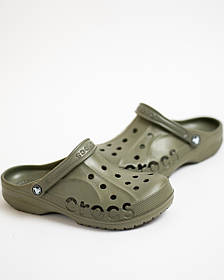 Чоловічі крокси сабо Crocs Baya Clog 10126-309 Army Green зелені