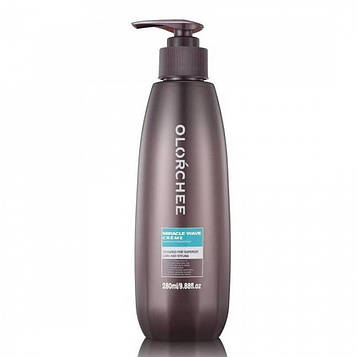 Незмивний крем для кучерявого волосся Olorchee Miracle Wave Cream, 280 мл (4273)
