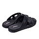 Чоловічі шкіряні літні шльопанці-сланці Е-Series Black. Літні чоловічі ляпаси. Чоловіче взуття, фото 3