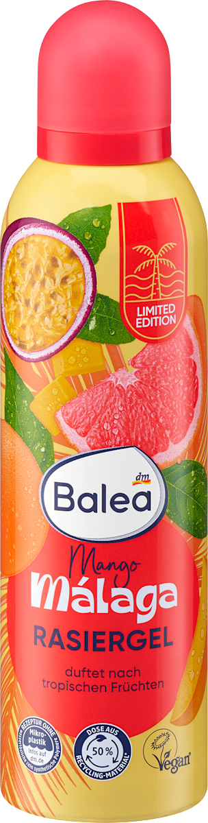 Гель для гоління Balea жіночий (Mango Malaga) 200 мл