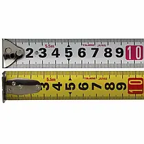 Рулетка будівельна Tajima G-LOCK PLUS ударостійка водостійка 5.5м 1001-1903, фото 2